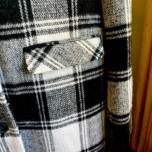 NWOT. Just Fab lined winter coat. - Picture 6 of 7